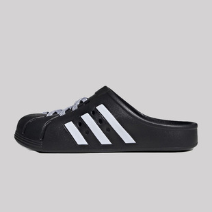 Adidas阿迪达斯男鞋女鞋2025夏季新款舒适耐磨运动休闲拖鞋JH9848