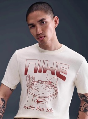 Nike耐克男装2025秋季新款NSW TEE M90圆领休闲短袖T恤HQ9265