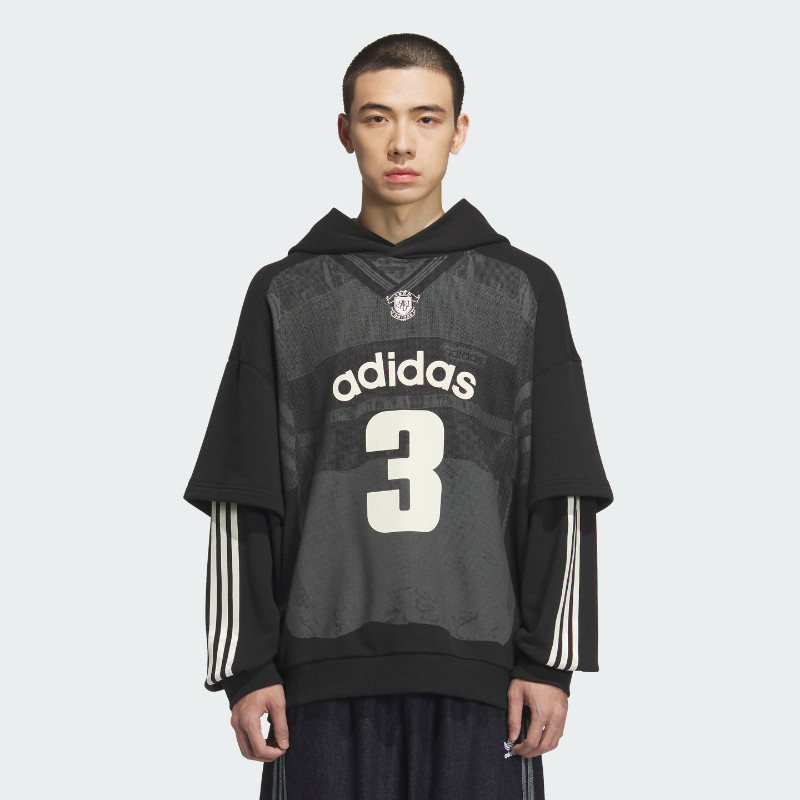 Adidas阿迪达斯男装2025冬季新款IH HOODIE M连帽卫衣KC2607