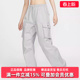 刺绣小标宽松直筒运动长裤 新款 FV7521 2025夏季 Nike耐克女裤