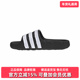 女鞋 夏季 新款 Adidas阿迪达斯三叶草男鞋 三条纹一字拖鞋 IF3670