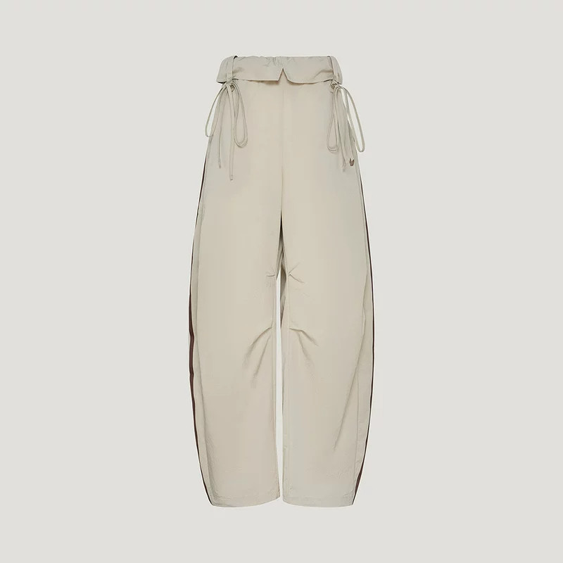 Adidas阿迪达斯三叶草女裤2026秋新款CURVED PANTS运动长裤LD6429