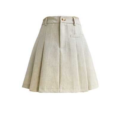 短裙百褶a字防走光半身裙显瘦