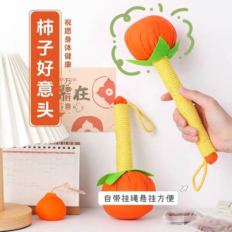 艾草锤子养生按摩锤手持经络敲打颈椎腰部解压腰椎按摩锤颈椎背部