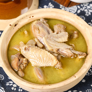 湖北特产汪集土鸡汤1680克超大罐滋补月子鸡汤瓦罐速食夜宵礼盒装