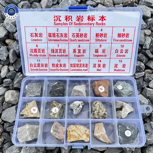 地质队采三大类岩石头标本各15种