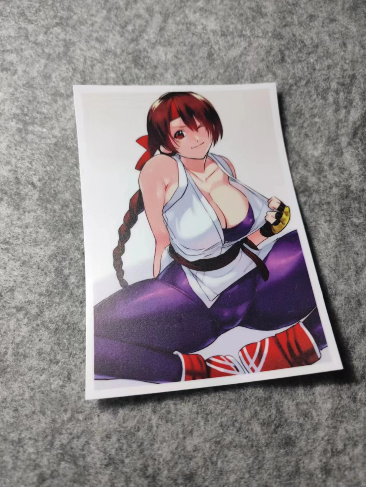 划纹贴性感车贴画卡通美女动漫摩托贴二次元日漫烫画D2901