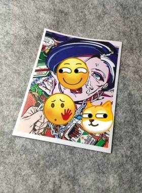 个性车贴潮流改装汽车贴摩托贴纸搞笑另类哥特 烫画车贴D1007