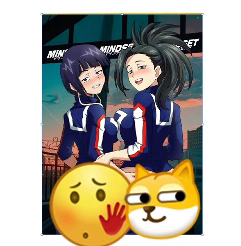 日漫卡哇伊性感美女车贴画烫画划