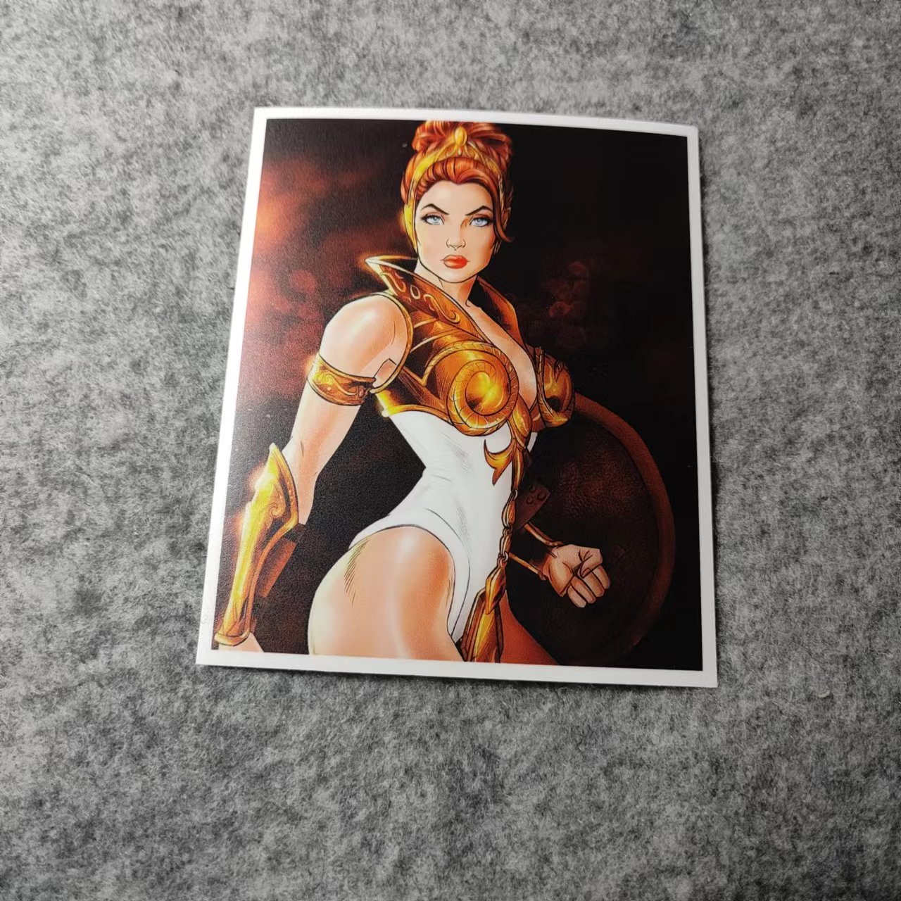 卡通二次元动漫性感美女日漫汽车贴画摩托贴纸划纹烫画车贴D2714