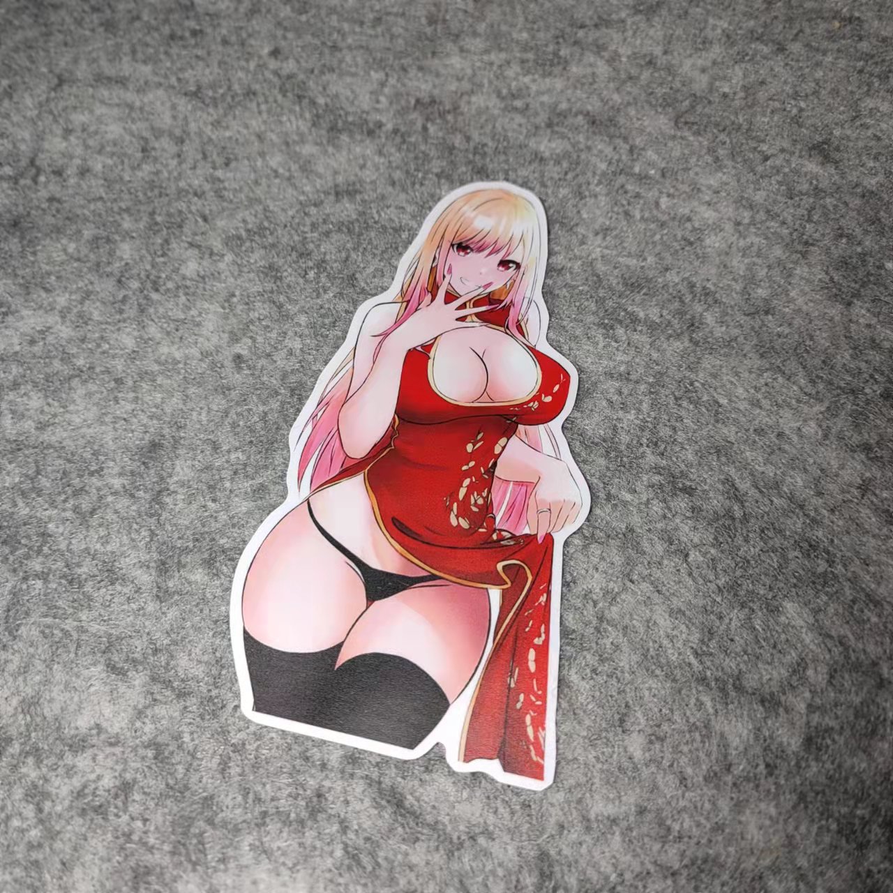 个性日漫画二次元漫画老婆酱改装汽车摩托贴纸痛车小窗车贴D2359