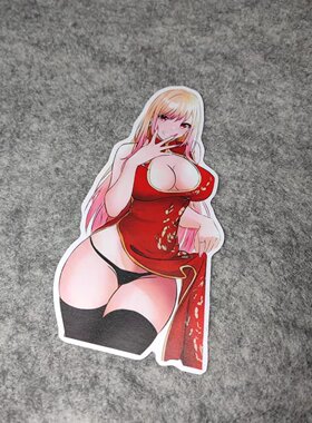 个性日漫画二次元漫画老婆酱改装汽车摩托贴纸痛车小窗车贴D2359