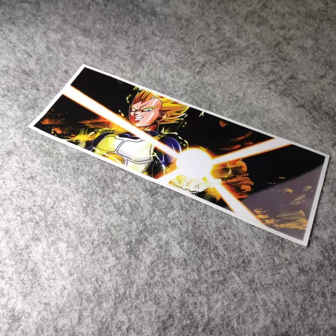 日系JDM汽车摩托改装车贴后窗划纹漂移HF机车赛亚人D1838