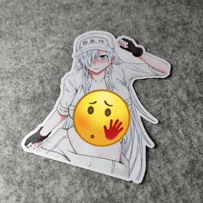 改装汽车摩托卡通反光贴小窗