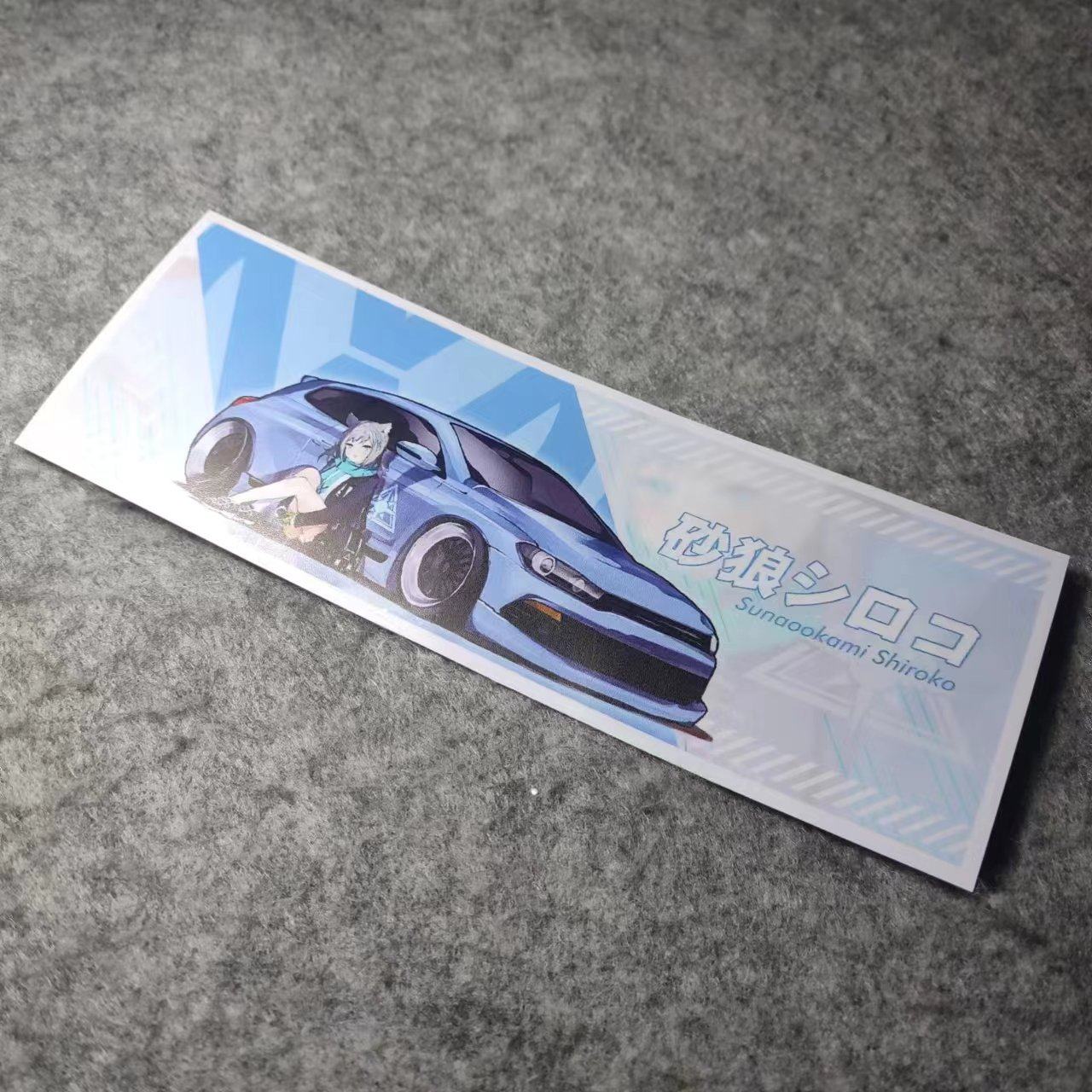 二次元车贴卡通动漫摩托贴烫画性感美女划纹贴画日漫卡哇伊d2784