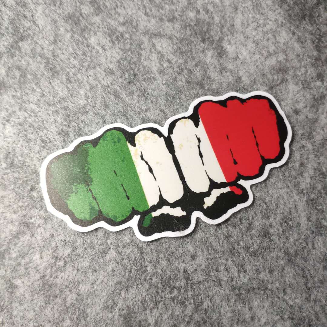 改装搞笑意大利车贴