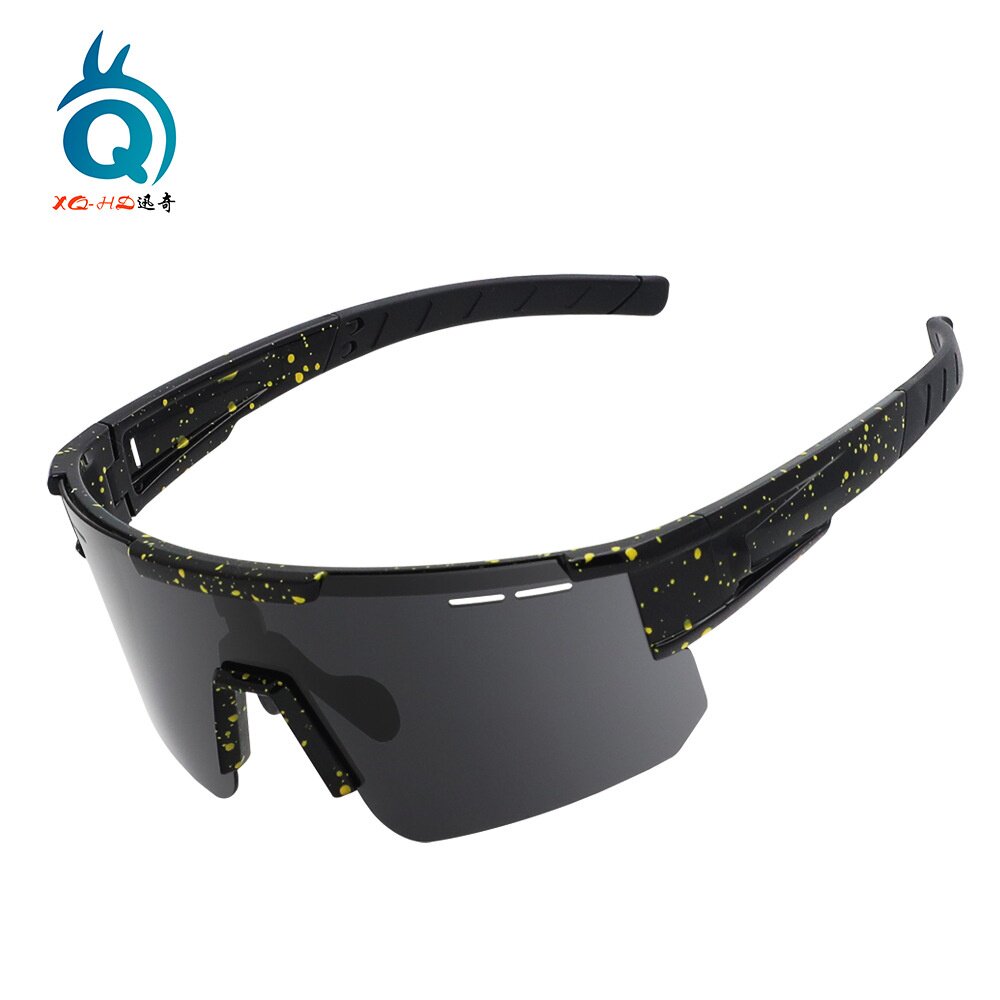 欧美骑行眼镜户外运动跑步偏光太阳镜马拉松自行车防风护目镜