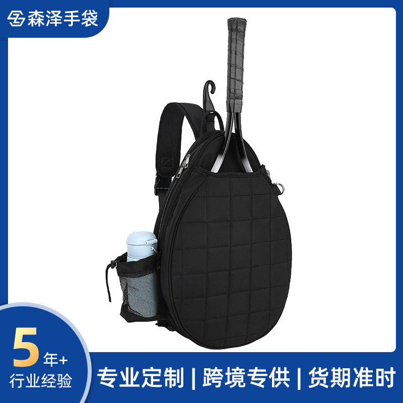 新品新款网球包女高颜值单肩斜挎球拍包青少年运动大容量羽毛球包