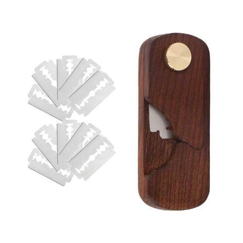 跨境木质欧包法棍面包割刀面包修容刀割花刀烘焙工具面团割刀