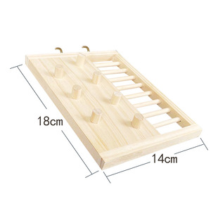 仓鼠金丝熊原木攀爬梯子造景玩耍用品玩具悬挂木桥过道