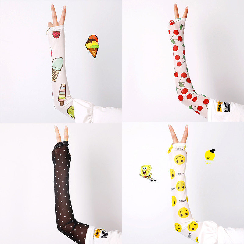 Sunscreen lovely Sleeves Arm guard Sleeves Arm Borneol glove Net Red beautiful girl drive a car Artifactin the Accessories/Leather belt/Hat/Muffler , Gloves  category - from Buy2taobao.com to provide professional Taobao agent buy service