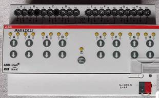 S8.230.2.1 bus百 JRA ABB 叶窗驱动器带窗帘检测和手动.