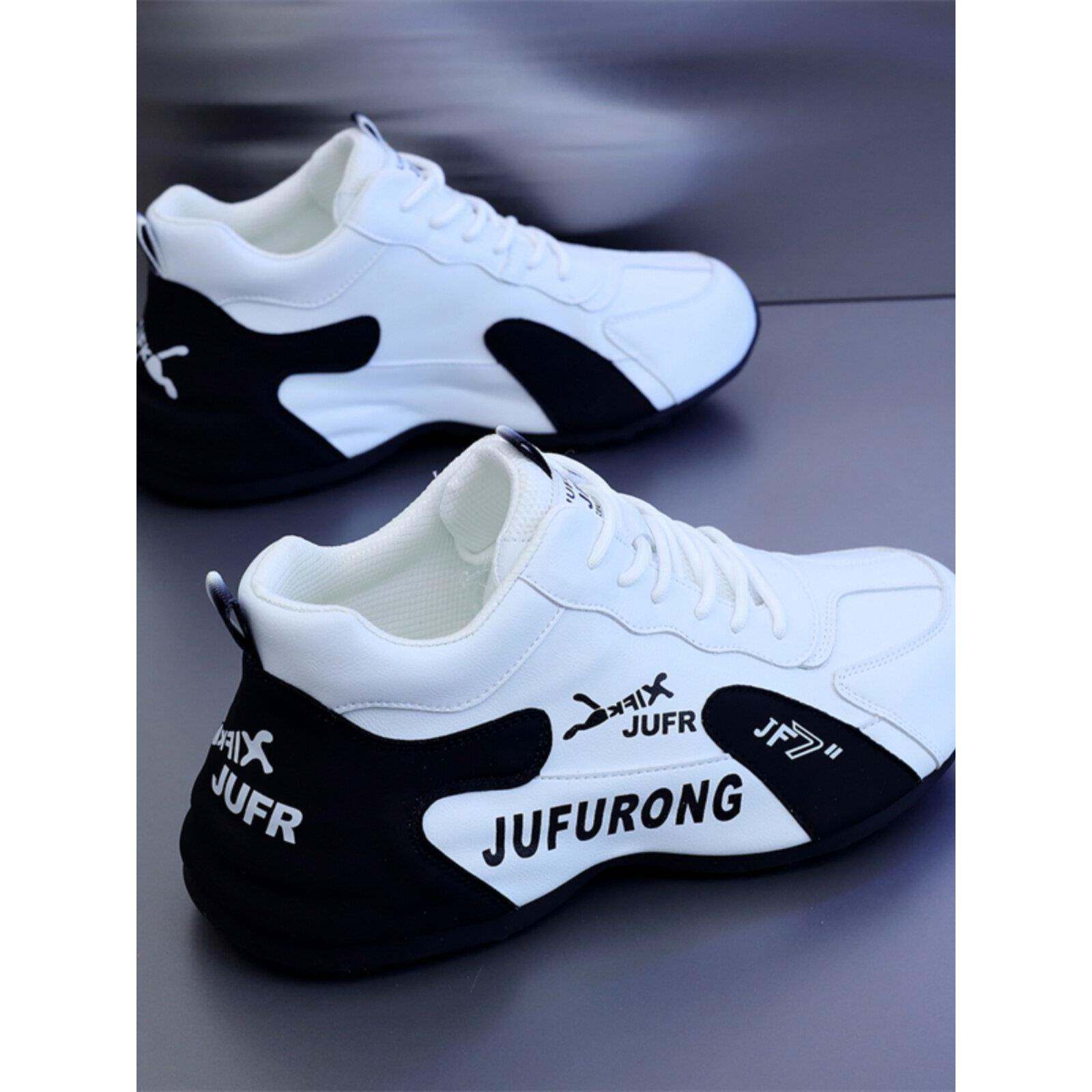 真皮透气男鞋2025春季新款运动休闲鞋男舒适软底老爹鞋男女情侣鞋