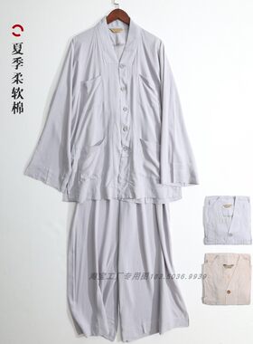 僧服小褂短褂全棉舒适透气
