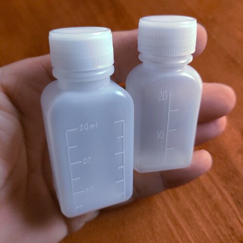 30ml塑料小口水剂液体带刻度空瓶