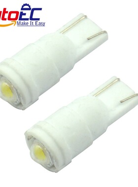 示宽灯T10 陶瓷led超亮示宽灯改装牌照灯日行灯led小灯泡白色冰蓝