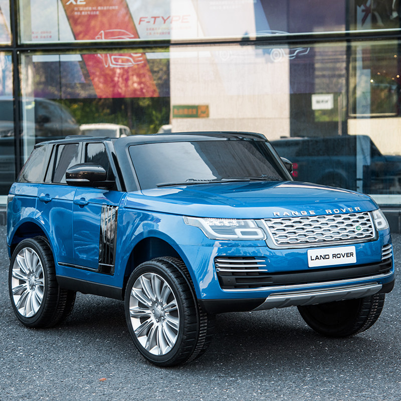 高档路虎儿童电动汽车四轮超大遥控越野宝宝玩具车可坐大人双人小