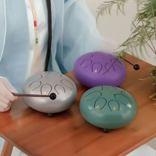 空灵鼓儿童6寸8音初学者迷你无忧鼓12寸13音梵音鼓幼儿园打击乐器