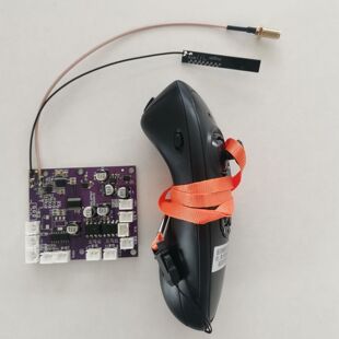 7.4v打窝船主板通用维修站遥控器驱动板套件电路板模块改装用配件