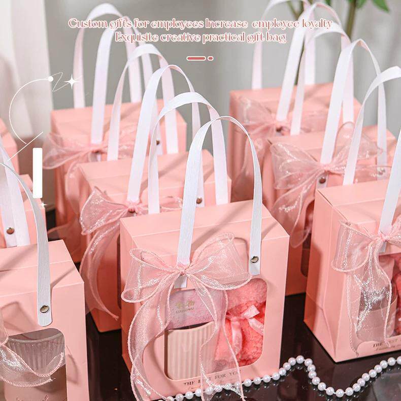 三八妇女节伴手礼女神节活动实用小礼品客户员工福利小众精美礼袋