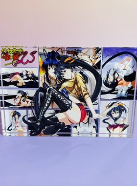 姬岛朱乃周边恶魔高校DXD动漫立牌摆件二次元手办亚克力水晶砖