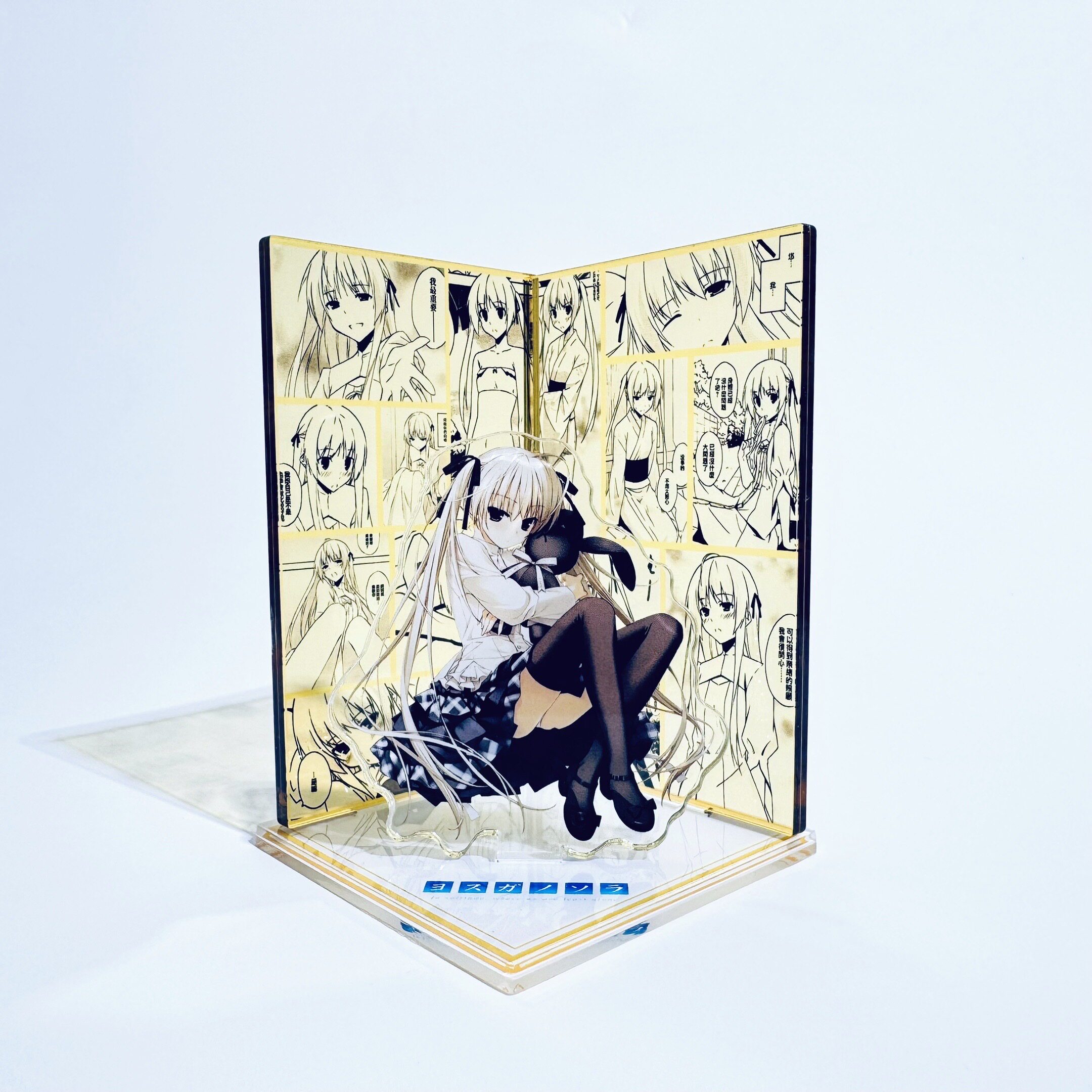 春日野穹周边手办缘之空漫画创意少女摆件礼物动漫亚克力三插立牌