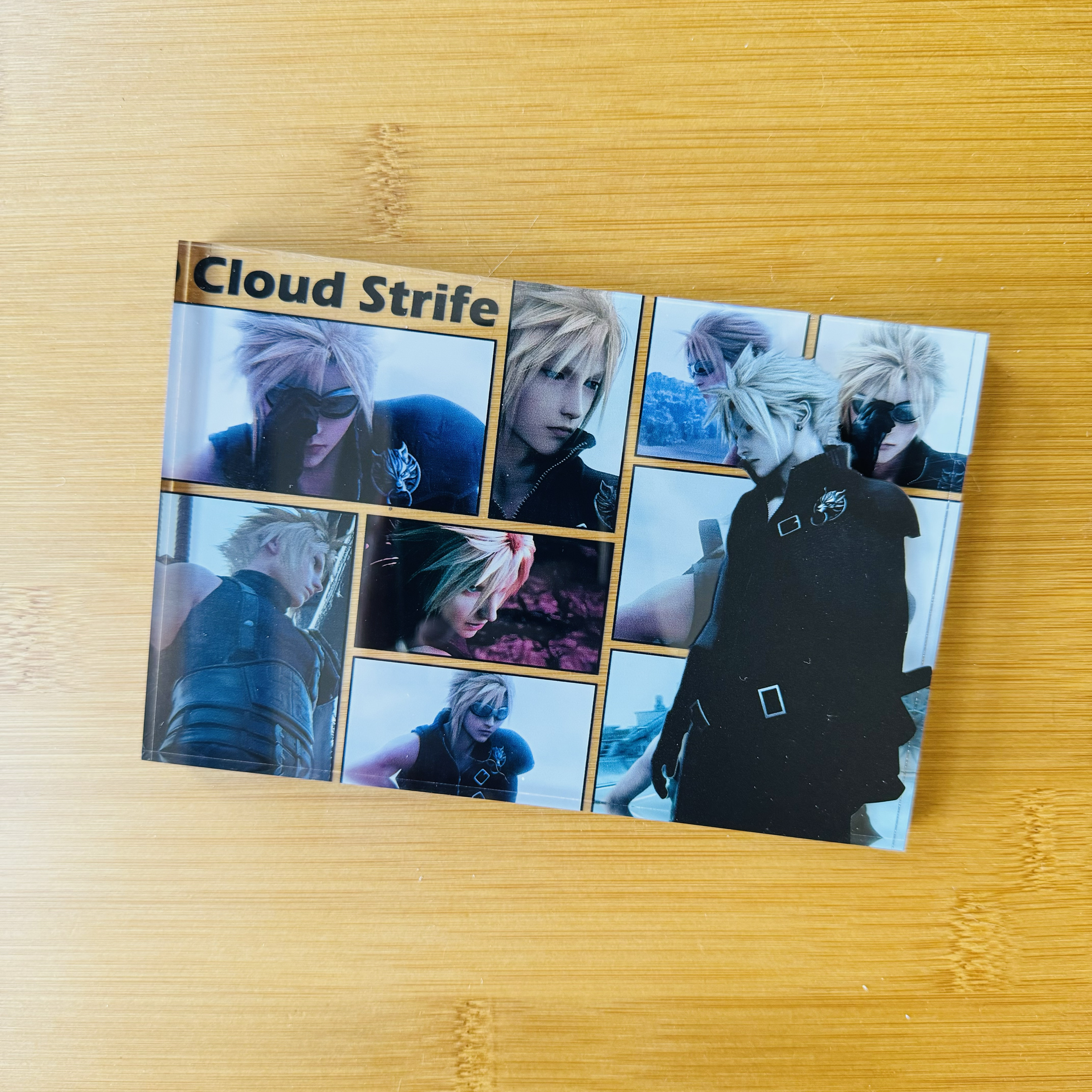 最终幻想克劳德萨菲罗斯动漫周边游戏立牌桌面摆件卡通亚克力砖