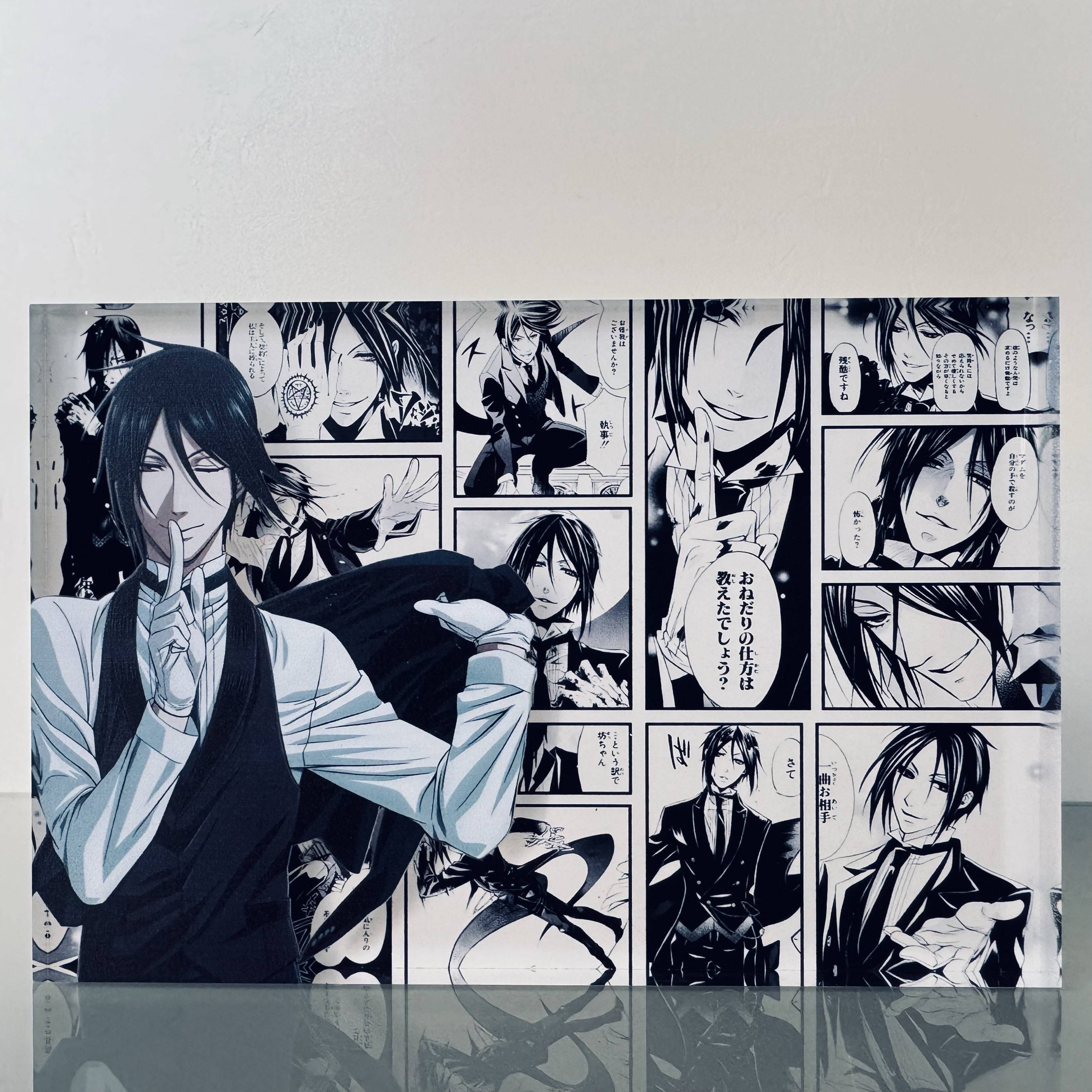 黑执事塞巴斯蒂安动漫周边定制二次元立牌卡通桌面摆件亚克力砖