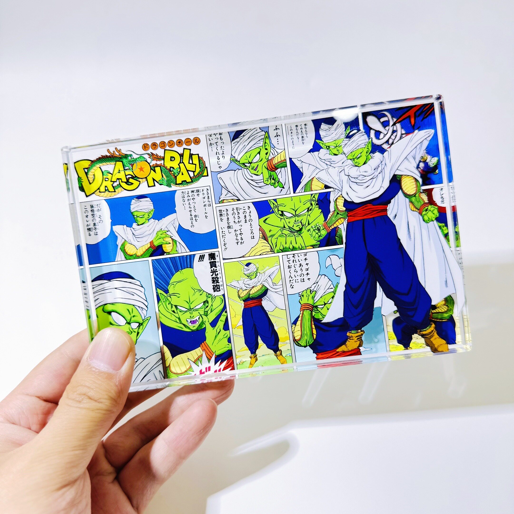 比克大魔王周边手办龙珠漫画短笛创意摆件二次元立牌动漫亚克力砖