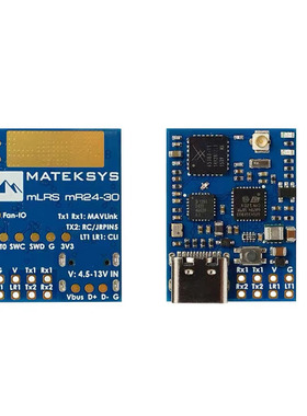 FPV远距离航拍数传2.4G回传接收机/MATEK MLRS MAVLinK MR24-30