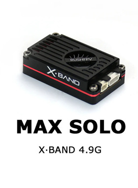 RUSHFPV MAX SOLO XBAND 4.9G模拟图传CNC外壳高功率穿越机远航