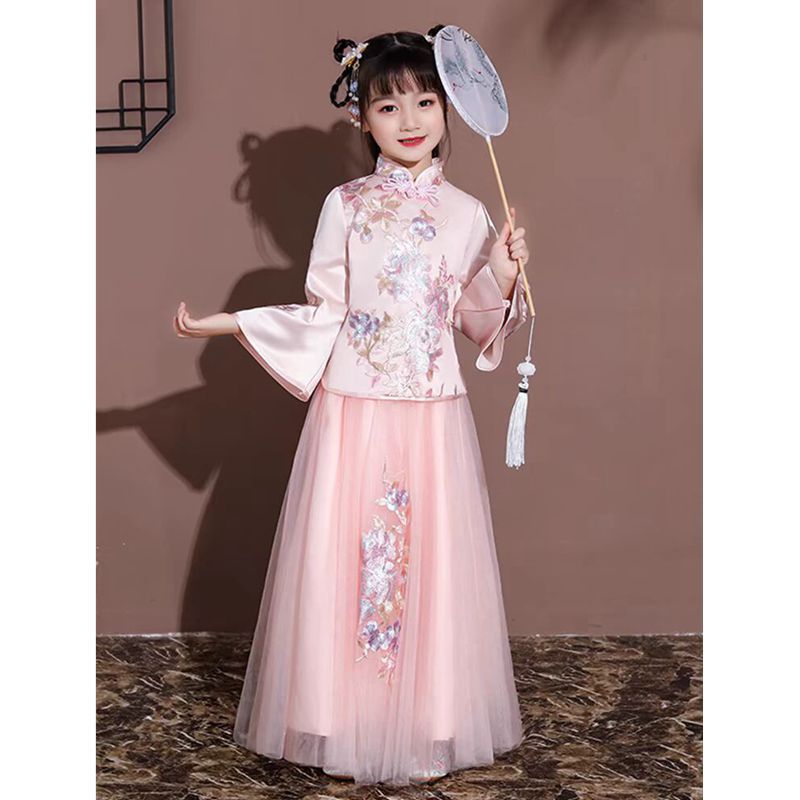 2026秋季女童古风汉服襦裙公主