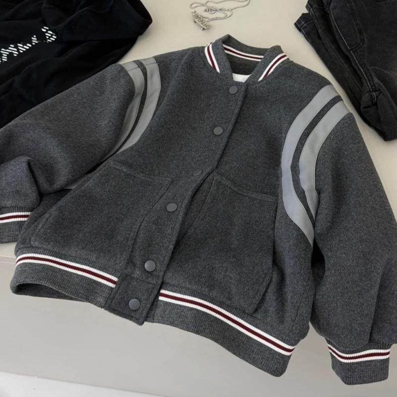 2025新款男童酷帅棒球服秋装