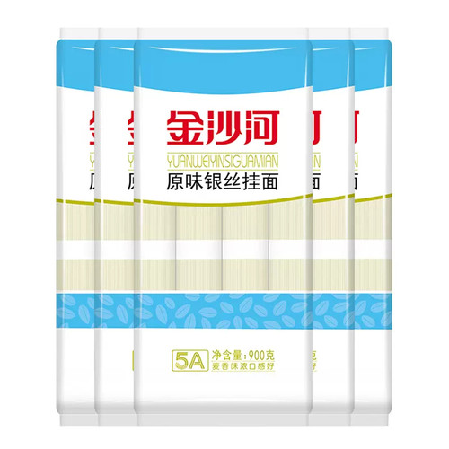金沙河挂面银丝鸡蛋900g