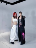 美式 百搭休闲裤 水母印花街舞卫裤 爵士jazz抽绳宽松显瘦直筒阔腿裤