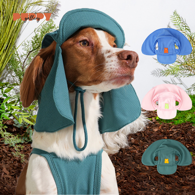 Puppygallery宠物户外遮阳帽降温