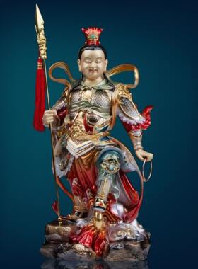 圣丰纯铜祝福哪吒三太子神像