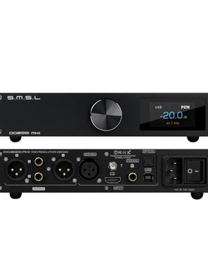 SMSL双木三林 DO200 MKII 双ES9068 MQA纯解码器DAC DSD 蓝牙5.0