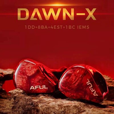 AFUL致音 DAWN-X破晓HIFI发烧级圈铁静电骨传导入耳式旗舰耳机塞