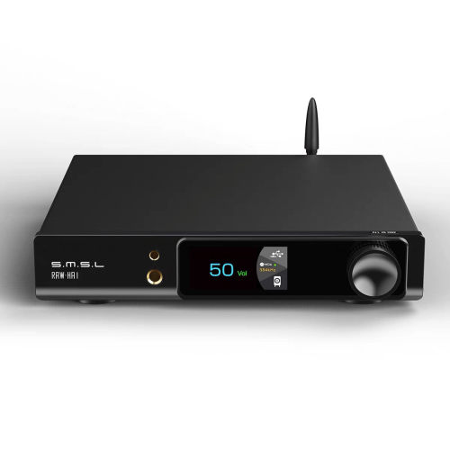 SMSL双木三林RAW-HA1 蓝牙功率放大器HiFi家用无源音箱解码一体机
